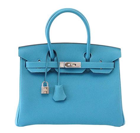 turquoise HERMÈS Women Handbags 